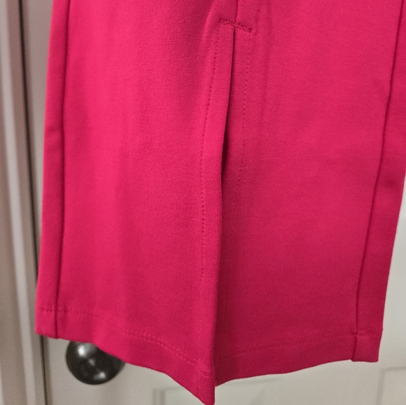 Michael Kors Split-Hem Pants, Size 3x, Hot Pink ***NWT*** - Picture 4 of 5